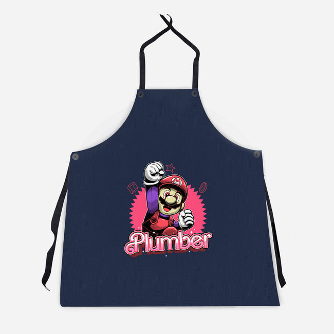 The Plumber-Unisex-Kitchen-Apron-Astrobot Invention