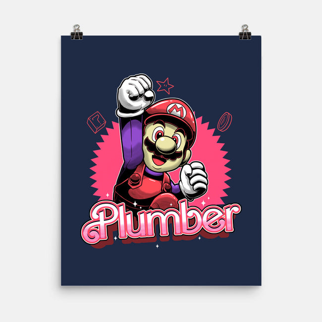 The Plumber-None-Matte-Poster-Astrobot Invention