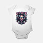 Punk Bride-Baby-Basic-Onesie-glitchygorilla