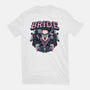 Punk Bride-Womens-Basic-Tee-glitchygorilla