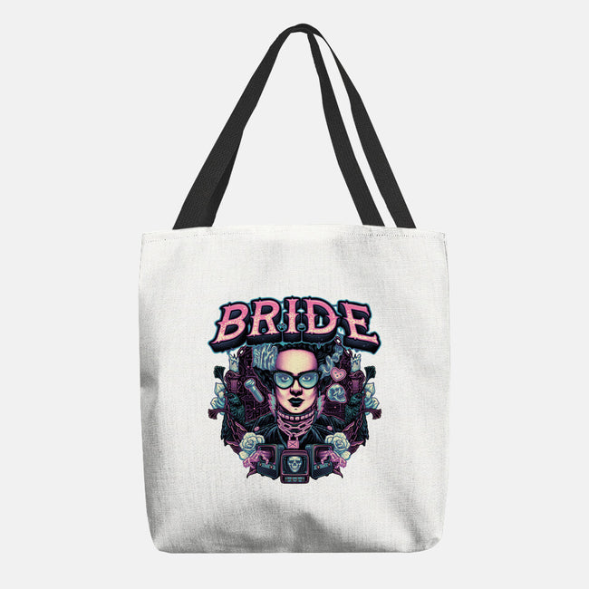 Punk Bride-None-Basic Tote-Bag-glitchygorilla