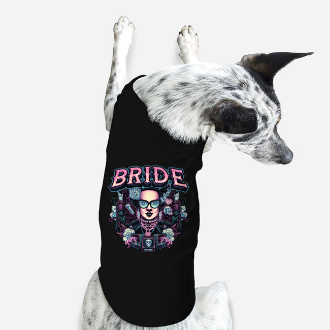 Punk Bride-Dog-Basic-Pet Tank-glitchygorilla