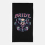 Punk Bride-None-Beach-Towel-glitchygorilla