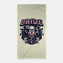 Punk Bride-None-Beach-Towel-glitchygorilla