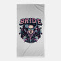 Punk Bride-None-Beach-Towel-glitchygorilla