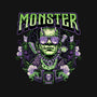 Punk Monster-Womens-Basic-Tee-glitchygorilla