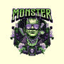 Punk Monster-Cat-Bandana-Pet Collar-glitchygorilla