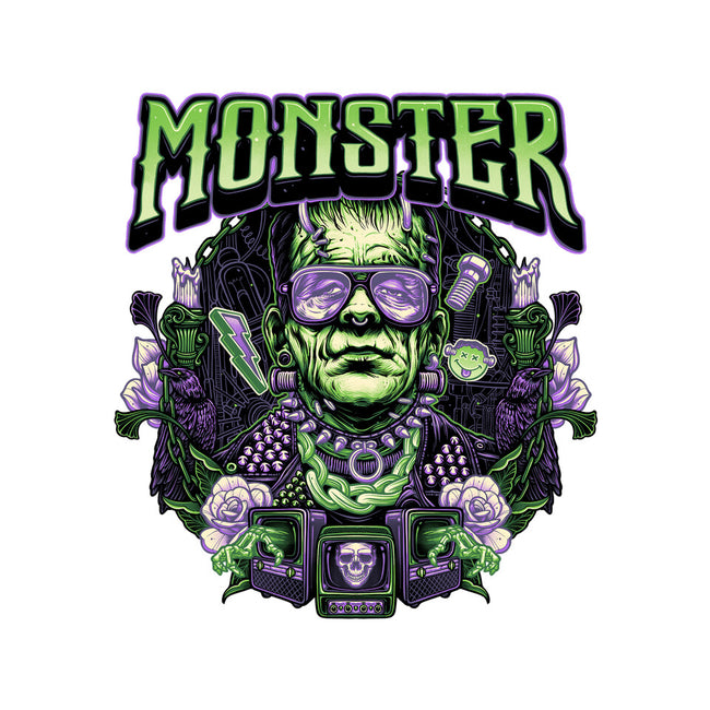 Punk Monster-Dog-Adjustable-Pet Collar-glitchygorilla