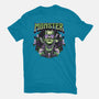 Punk Monster-Unisex-Basic-Tee-glitchygorilla