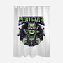 Punk Monster-None-Polyester-Shower Curtain-glitchygorilla