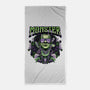 Punk Monster-None-Beach-Towel-glitchygorilla