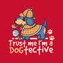 Dogtective Dachshund-Youth-Crew Neck-Sweatshirt-NemiMakeit