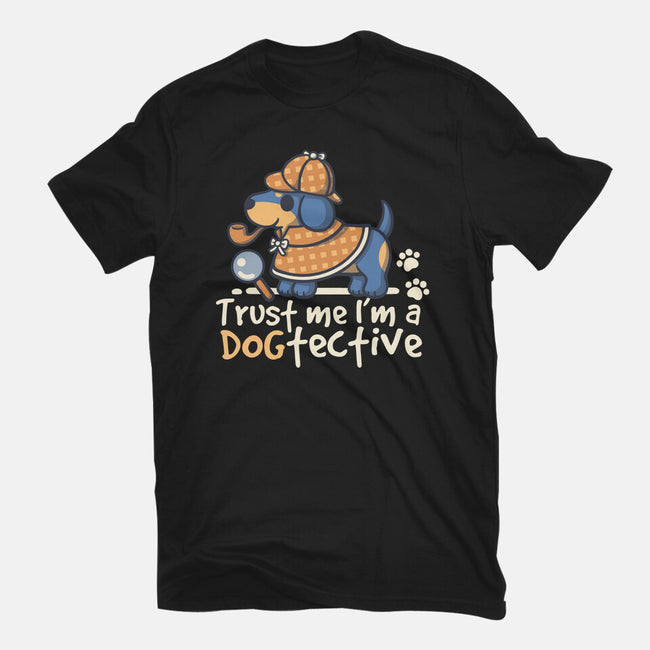 Dogtective Dachshund-Womens-Basic-Tee-NemiMakeit