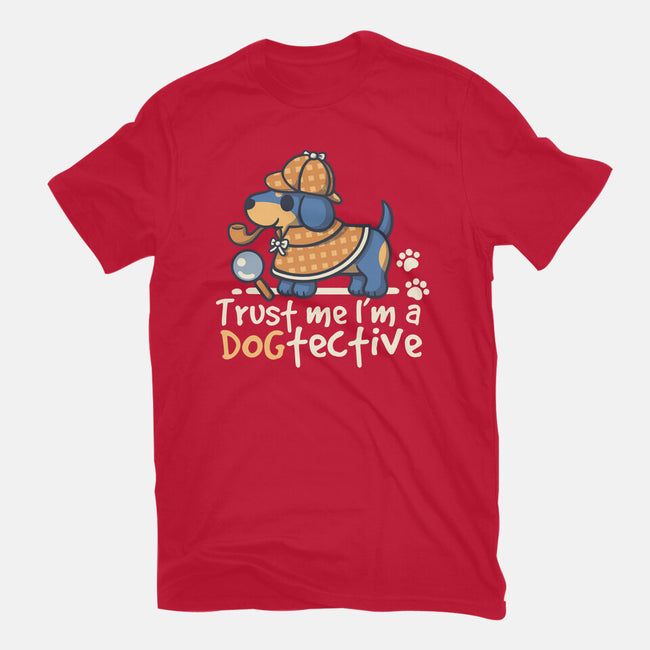 Dogtective Dachshund-Youth-Basic-Tee-NemiMakeit