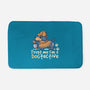 Dogtective Dachshund-None-Memory Foam-Bath Mat-NemiMakeit