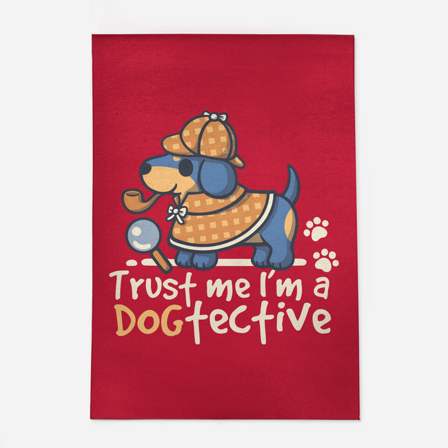 Dogtective Dachshund-None-Indoor-Rug-NemiMakeit