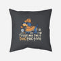 Dogtective Dachshund-None-Removable Cover-Throw Pillow-NemiMakeit