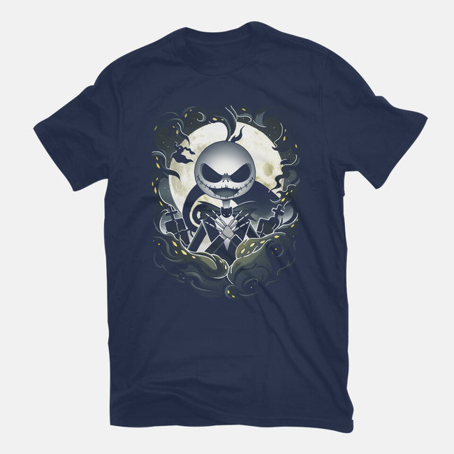 Darkness King-Womens-Fitted-Tee-Vallina84