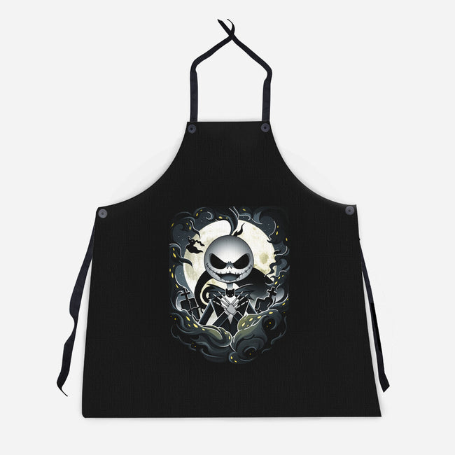 Darkness King-Unisex-Kitchen-Apron-Vallina84