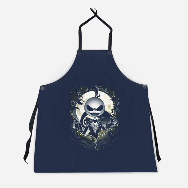 Darkness King-Unisex-Kitchen-Apron-Vallina84