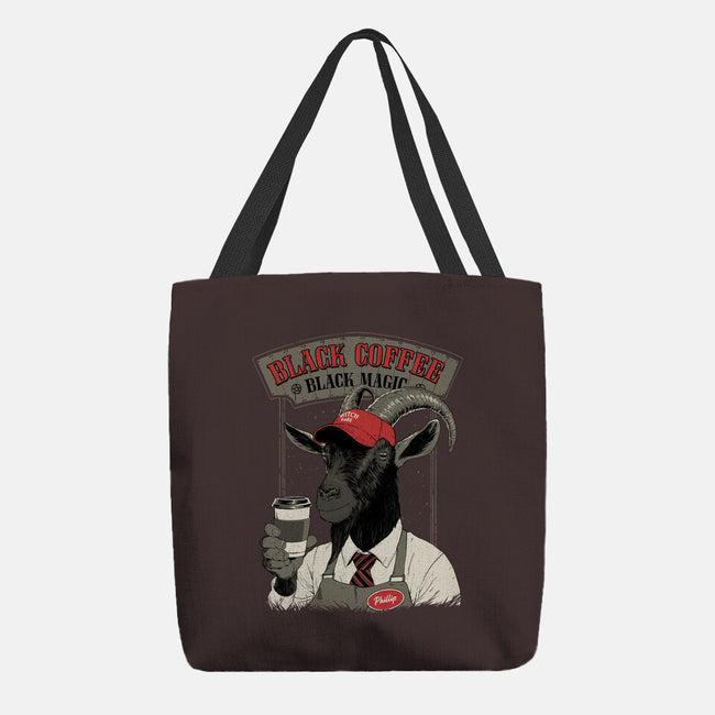 Black Coffee Barista-None-Basic Tote-Bag-Hafaell