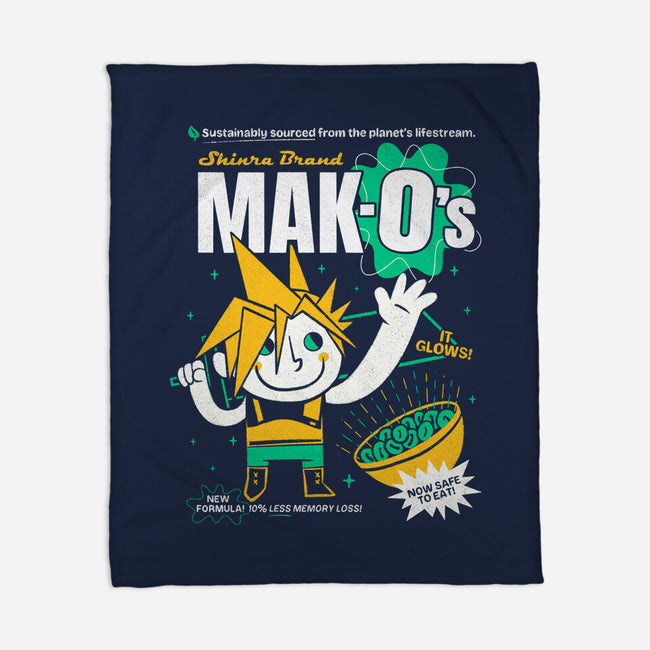 Mak-O's Cereal-None-Fleece-Blanket-Aarons Art Room