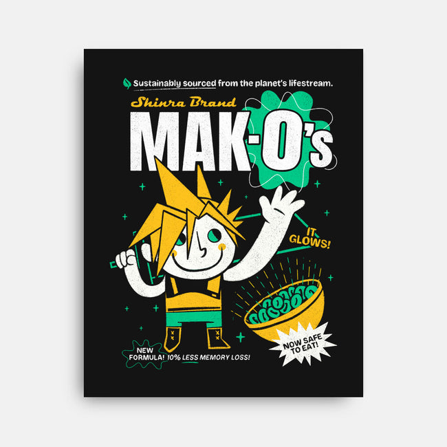 Mak-O's Cereal-None-Stretched-Canvas-Aarons Art Room