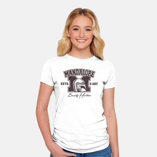 Bounty College-Womens-Fitted-Tee-retrodivision