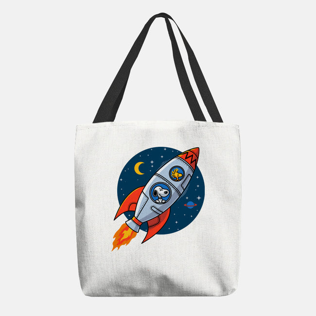 Space Beagle-None-Basic Tote-Bag-erion_designs