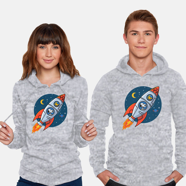 Space Beagle-Unisex-Pullover-Sweatshirt-erion_designs