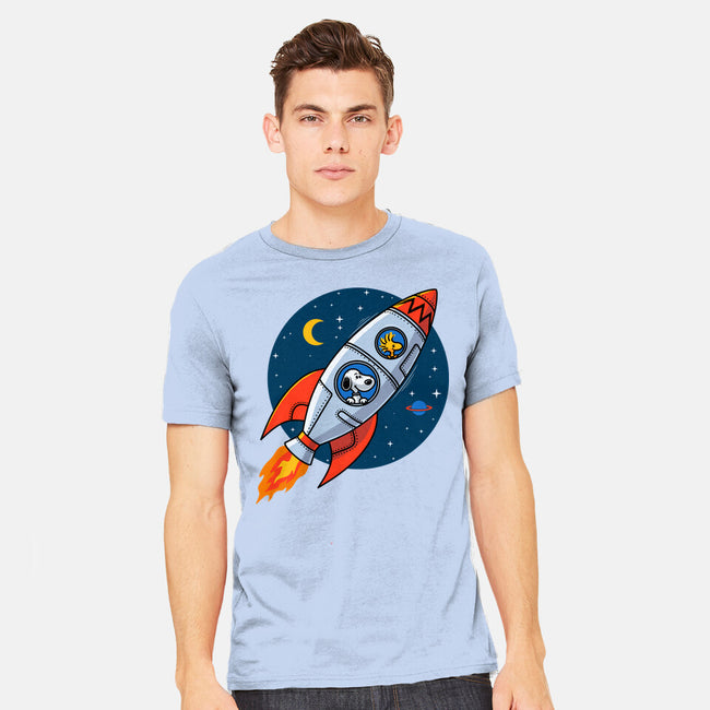 Space Beagle-Mens-Heavyweight-Tee-erion_designs