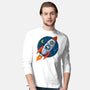 Space Beagle-Mens-Long Sleeved-Tee-erion_designs