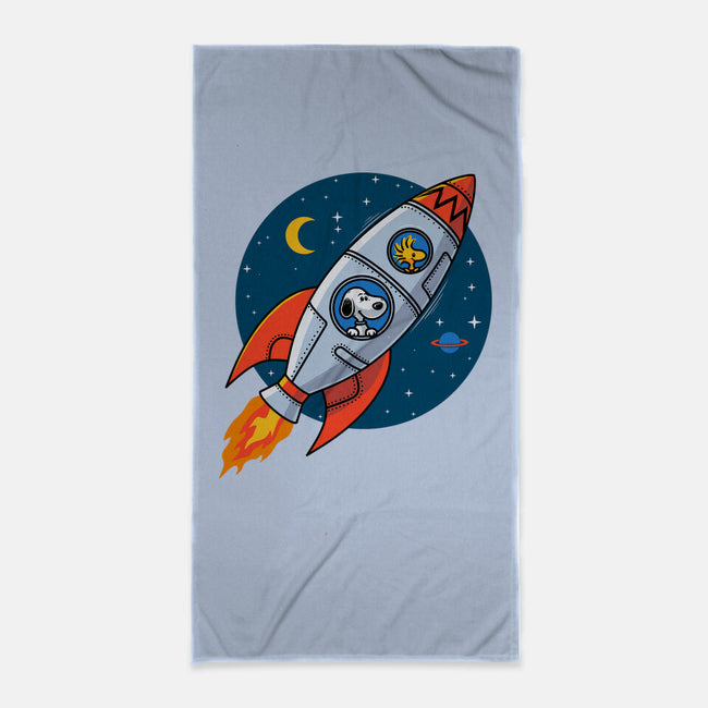 Space Beagle-None-Beach-Towel-erion_designs