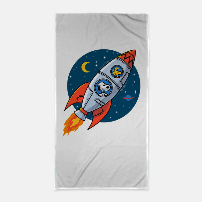 Space Beagle-None-Beach-Towel-erion_designs