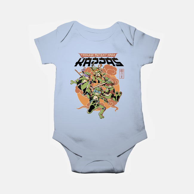 Ninja Kappas-Baby-Basic-Onesie-demonigote