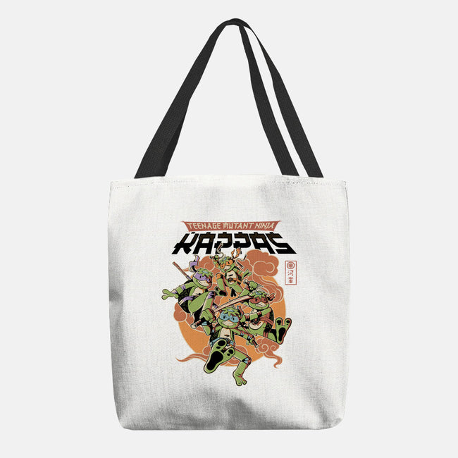 Ninja Kappas-None-Basic Tote-Bag-demonigote