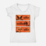 The Good The Badass The Ugly-Womens-V-Neck-Tee-patrickgp