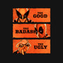 The Good The Badass The Ugly-None-Stretched-Canvas-patrickgp