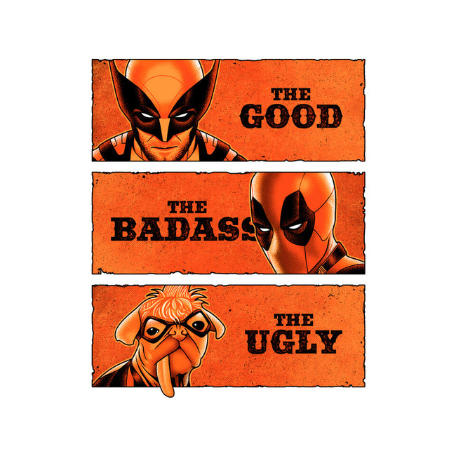 The Good The Badass The Ugly-Womens-Off Shoulder-Tee-patrickgp