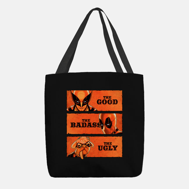 The Good The Badass The Ugly-None-Basic Tote-Bag-patrickgp