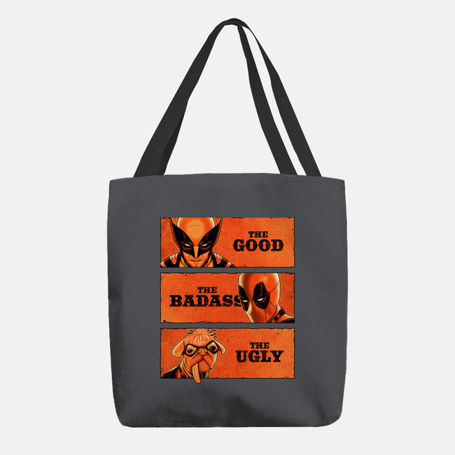 The Good The Badass The Ugly-None-Basic Tote-Bag-patrickgp