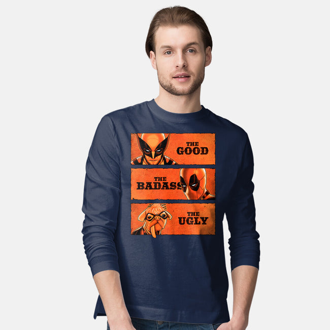 The Good The Badass The Ugly-Mens-Long Sleeved-Tee-patrickgp