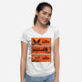 The Good The Badass The Ugly-Womens-V-Neck-Tee-patrickgp