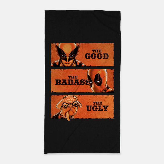 The Good The Badass The Ugly-None-Beach-Towel-patrickgp