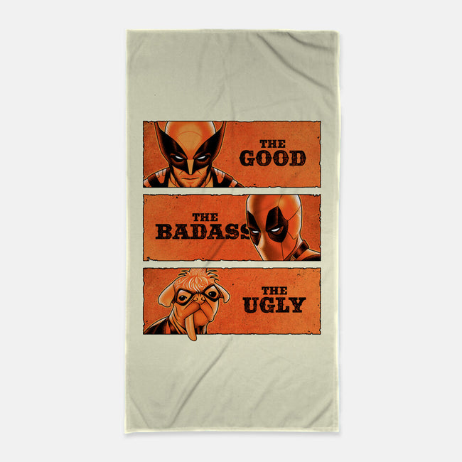 The Good The Badass The Ugly-None-Beach-Towel-patrickgp