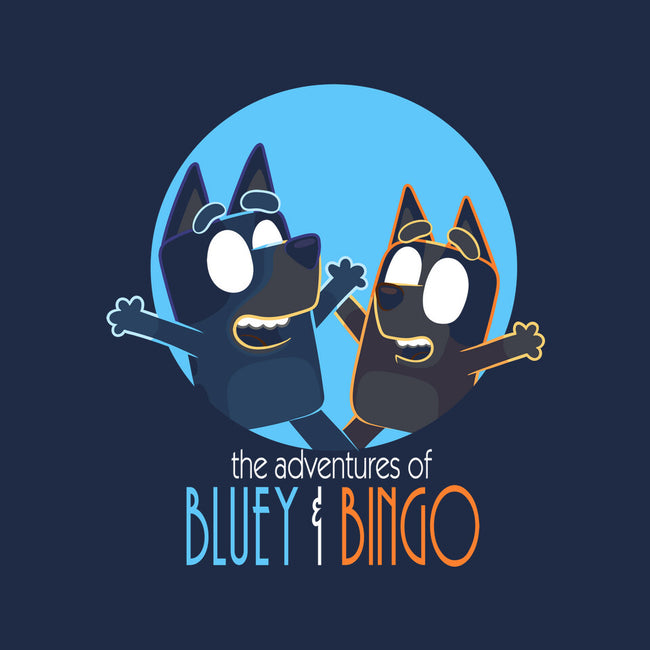 The Adventures Of Bluey And Bingo-Womens-Racerback-Tank-jasesa