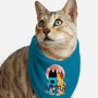 Heelers Gazing At The Moon-Cat-Bandana-Pet Collar-jasesa