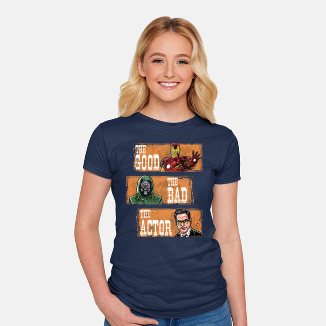 The Actor-Womens-Fitted-Tee-zascanauta