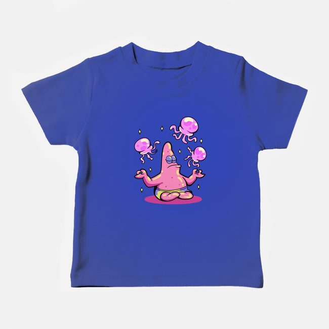 Star Meditation-Baby-Basic-Tee-nickzzarto