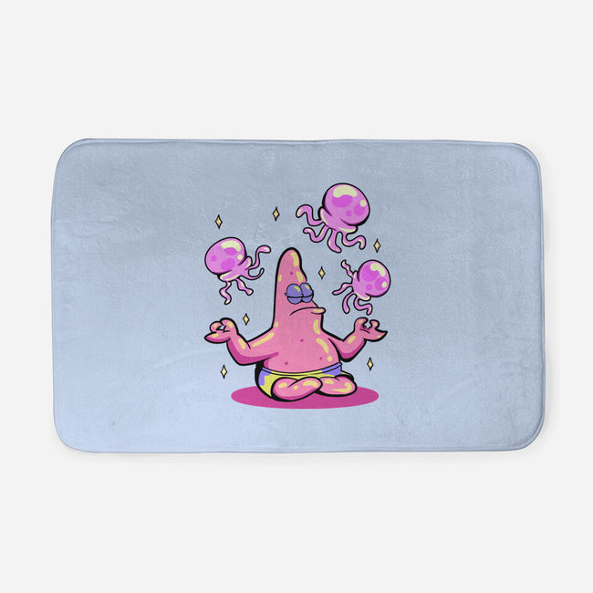 Star Meditation-None-Memory Foam-Bath Mat-nickzzarto